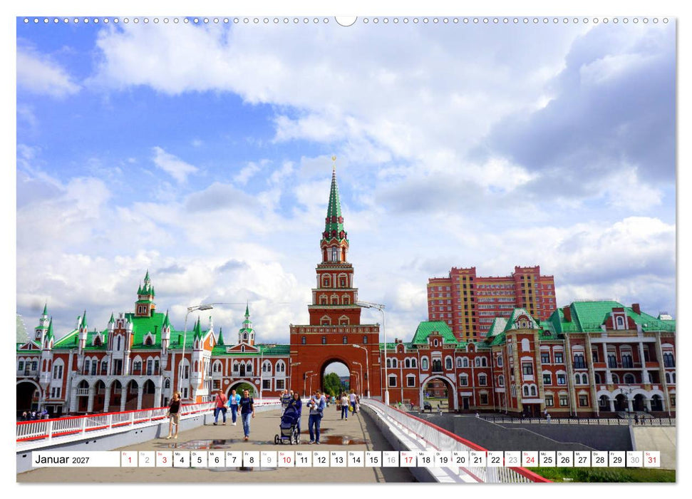 Malerisches Russland - Impressionen aus Joschkar-Ola (CALVENDO Premium Wandkalender 2027)