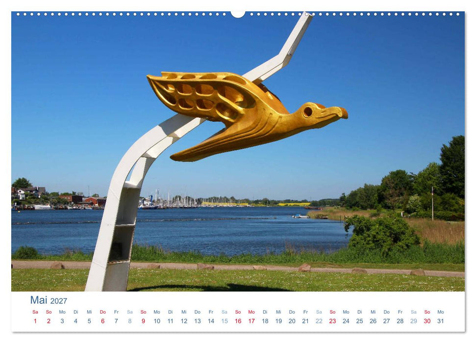 Kappeln 2027. Impressionen zwischen Altstadt und Schlei (CALVENDO Wandkalender 2027)