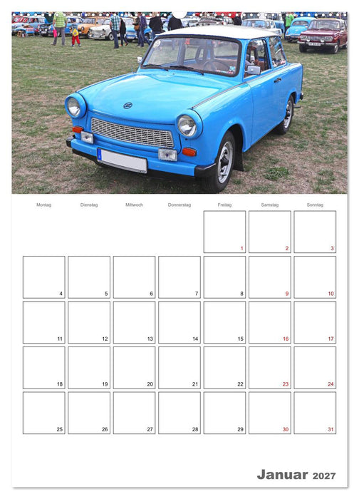 Ost-Oldtimer in Magdeburg (CALVENDO Wandkalender 2027)