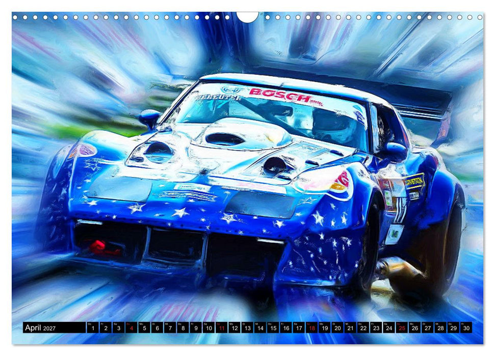 Automobil Voiture Car (CALVENDO Wandkalender 2027)