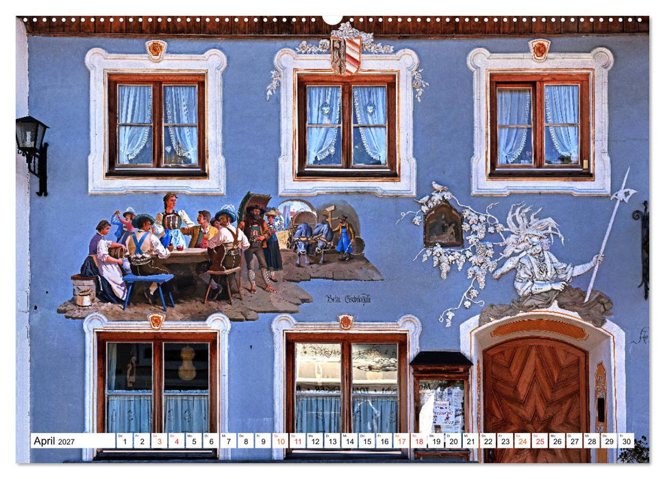 Oberbayerische Lüftlmalerei (CALVENDO Premium Wandkalender 2027)