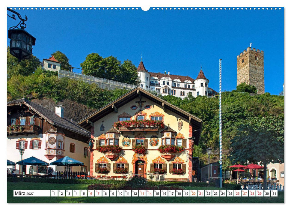 Oberbayerische Lüftlmalerei (CALVENDO Wandkalender 2027)