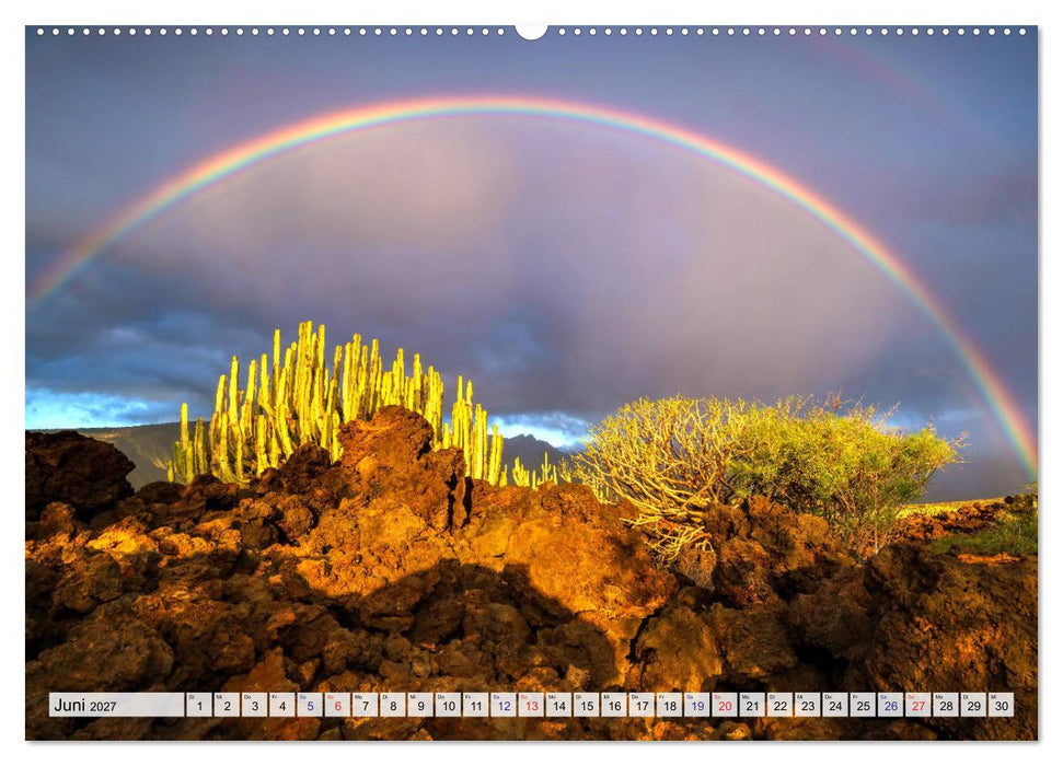 Kanarische Inseln - Vulkanische Naturschönheiten (CALVENDO Premium Wandkalender 2027)