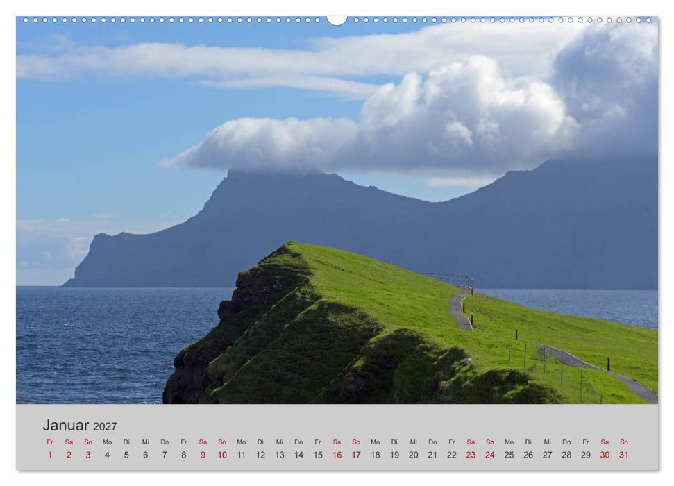 Färöer Inseln 2027 (CALVENDO Wandkalender 2027)
