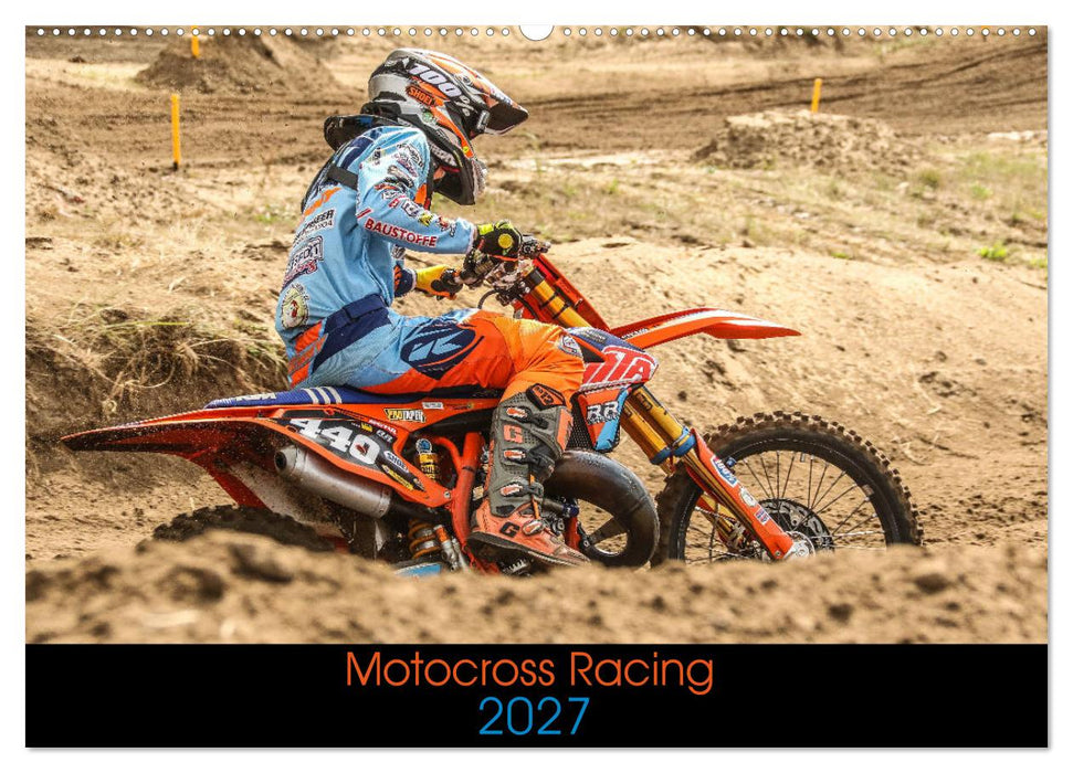 Motocross Racing 2027 (CALVENDO Wandkalender 2027)