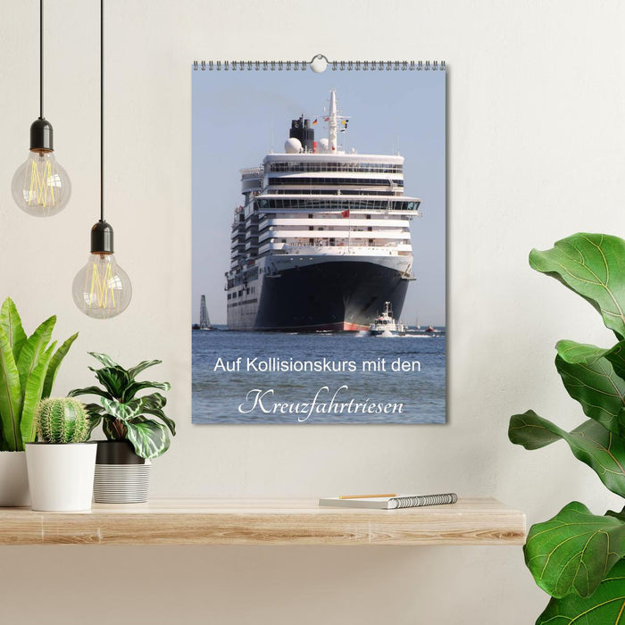 Auf Kollisionskurs mit den Kreuzfahrtriesen (CALVENDO Wandkalender 2027)