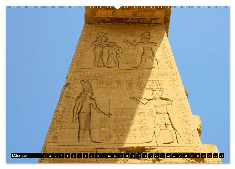 Zwischen Luxor und Qena - antikes Ägypten am Nil (CALVENDO Wandkalender 2027)