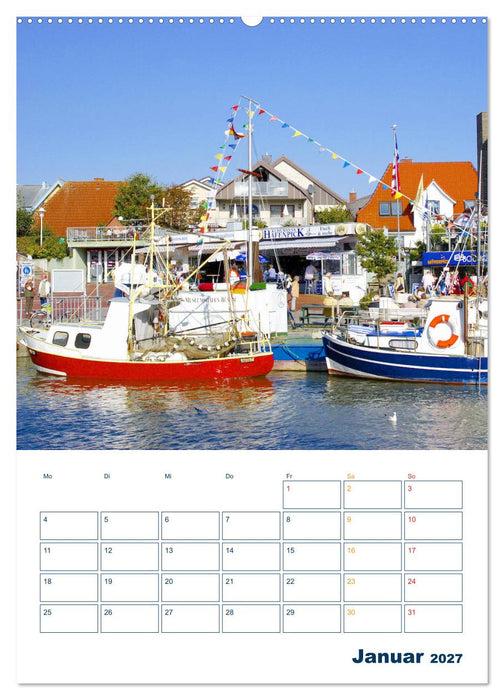 Vielseitiges Büsum (CALVENDO Premium Wandkalender 2027)