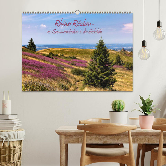 Rhöner Röschen - ein Sommermärchen in der Hochrhön (CALVENDO Wandkalender 2027)