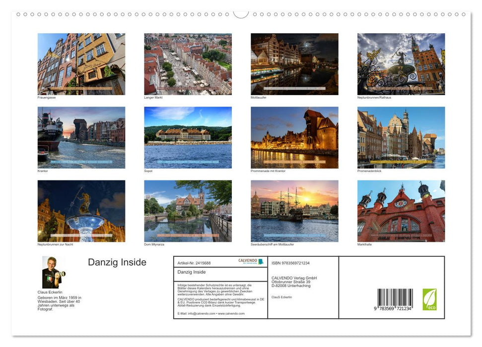 Danzig Inside (CALVENDO Premium Wandkalender 2027)