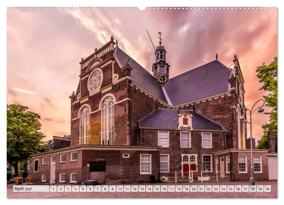 AMSTERDAM Idylle und Historie (CALVENDO Wandkalender 2027)