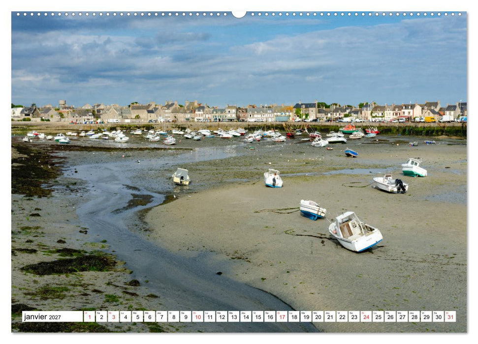 Normandie, la côte nord Cotentin (CALVENDO Calendrier supérieur 2027)