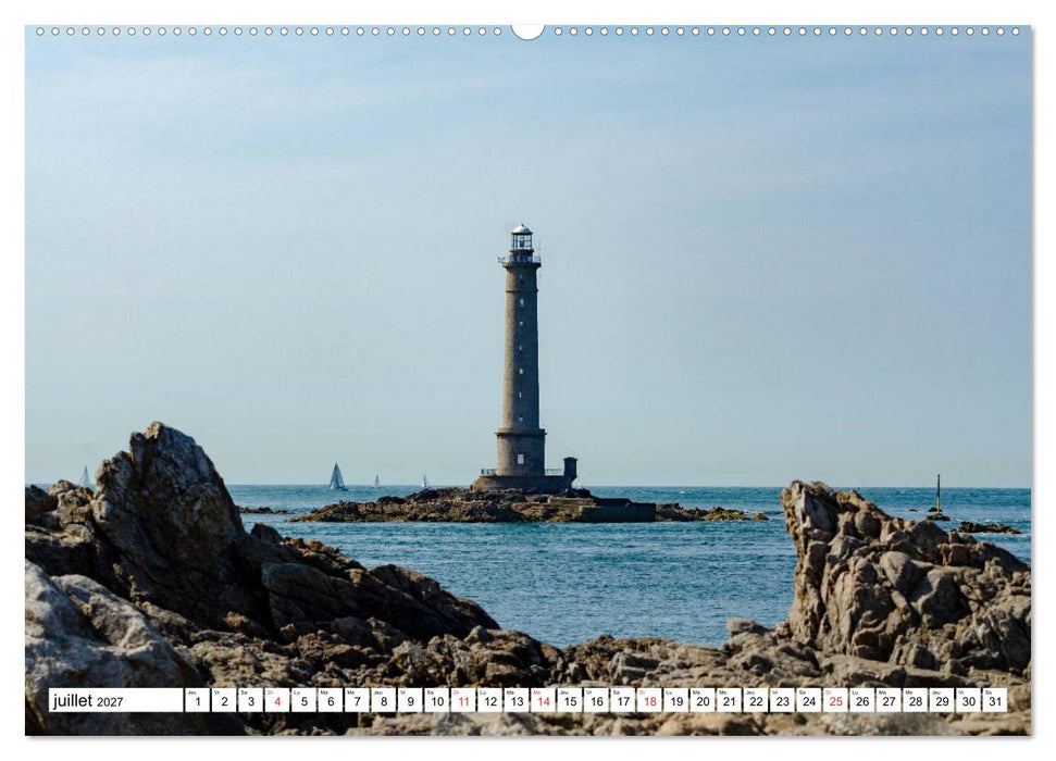 Normandie, la côte nord Cotentin (CALVENDO Calendrier supérieur 2027)