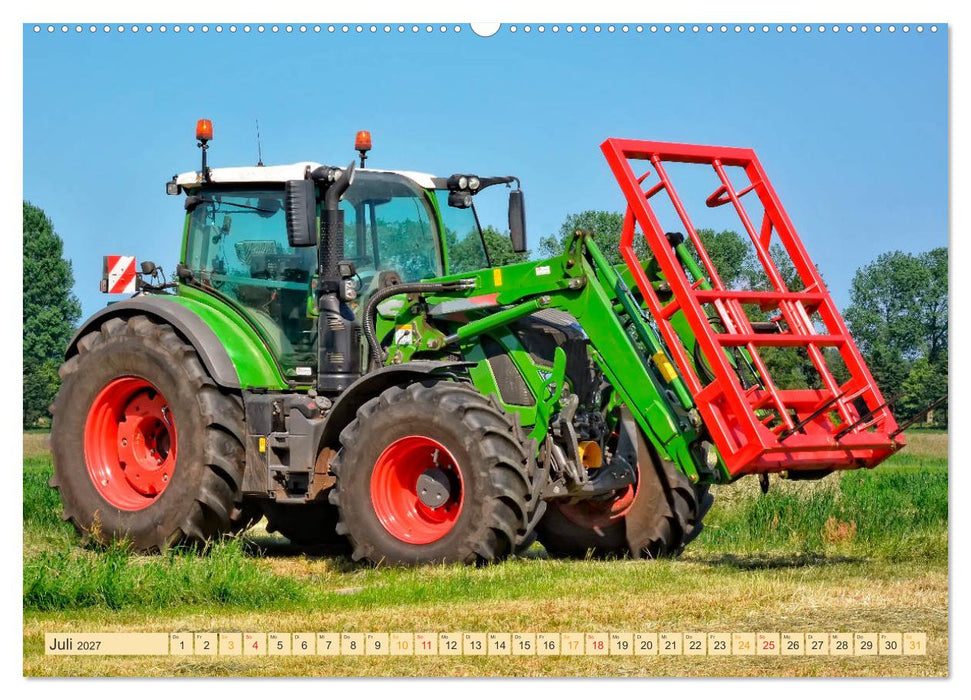 Traktoren - Giganten in der Landwirtschaft (CALVENDO Premium Wandkalender 2027)