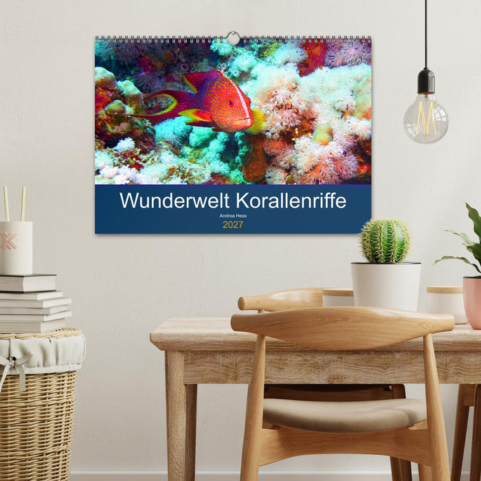 Wunderwelt Korallenriffe (CALVENDO Wandkalender 2027)