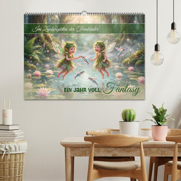 Im Zaubergarten der Feenkinder (CALVENDO Wandkalender 2027)