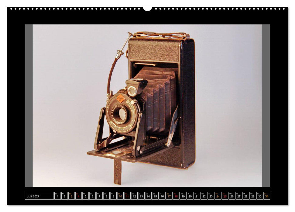 AGFA KAMERA OLDIES Klassische Kameras von 1926 - 1974 (CALVENDO Premium Wandkalender 2027)