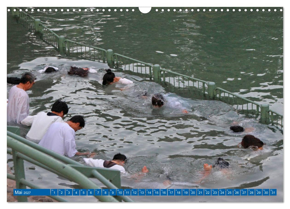 See Genezareth und Jordan-Fluss. Orte der Bibel (CALVENDO Wandkalender 2027)