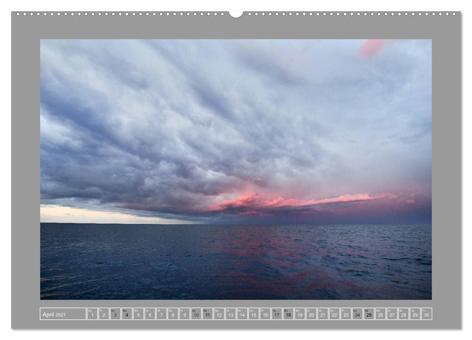 Nur Himmel und Meer (CALVENDO Wandkalender 2027)