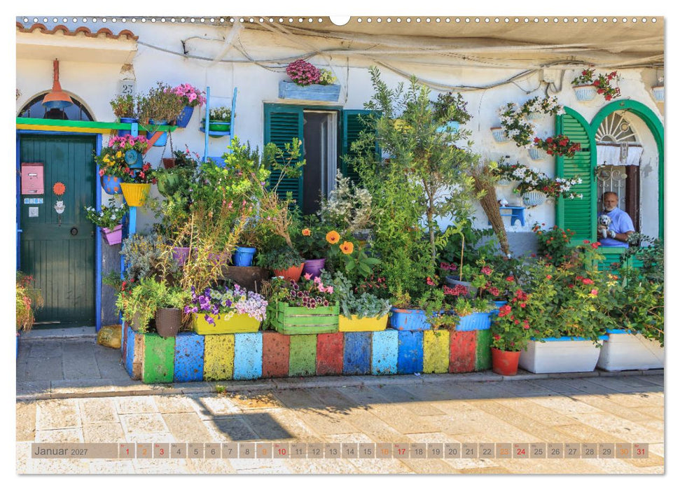 Altstadt Bari Vecchia (CALVENDO Wandkalender 2027)