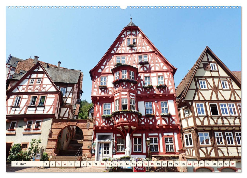 Liebenswertes Miltenberg am Main (CALVENDO Premium Wandkalender 2027)
