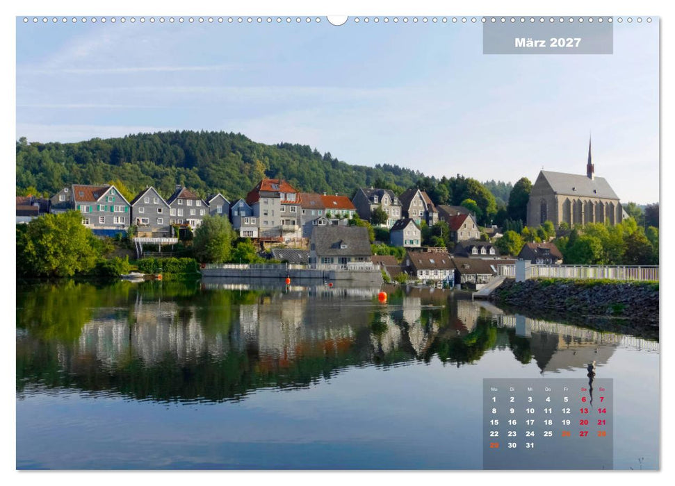 Bilderbogen Bergisches Land (CALVENDO Premium Wandkalender 2027)