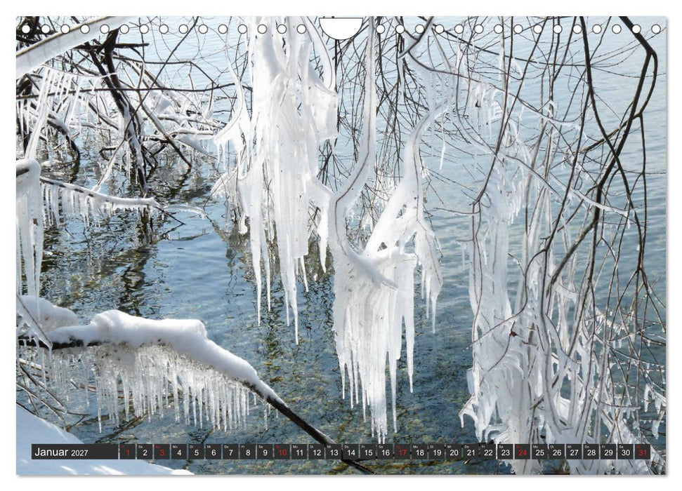 Starnberger See - Auf den Spuren von Ludwig II. und Sisi (CALVENDO Wandkalender 2027)