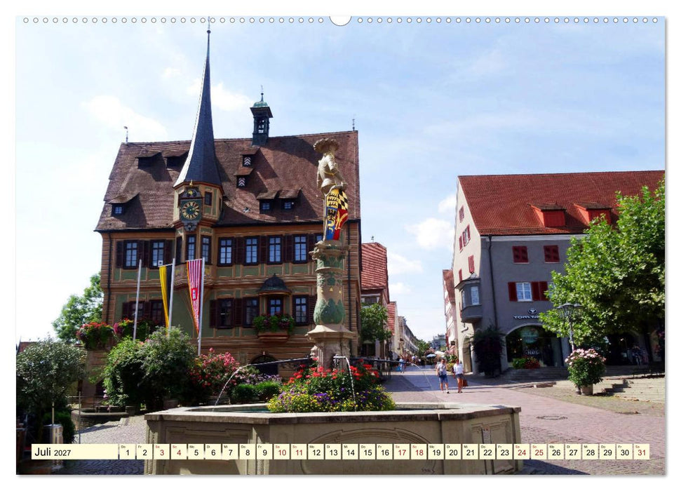 Unterwegs im Schwaben-Land (CALVENDO Premium Wandkalender 2027)