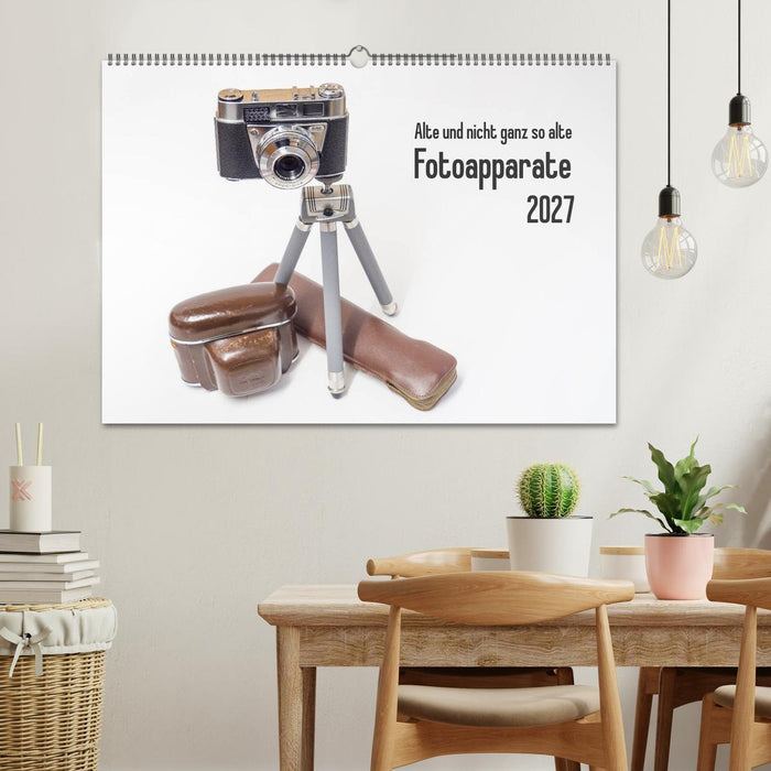 Alte und nicht ganz so alte Fotoapparate (CALVENDO Wandkalender 2027)