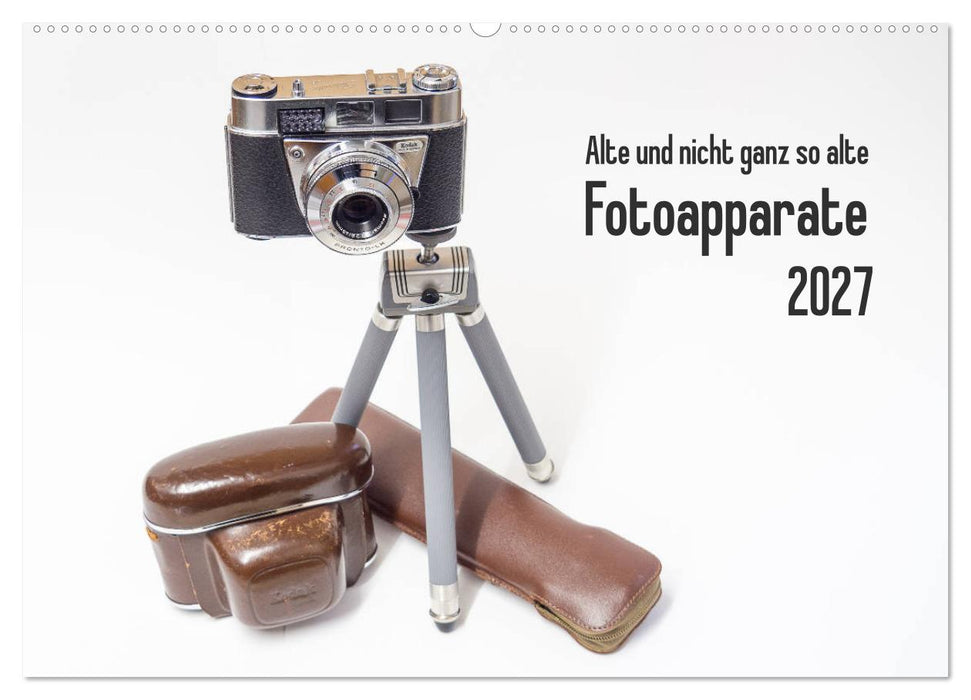 Alte und nicht ganz so alte Fotoapparate (CALVENDO Wandkalender 2027)