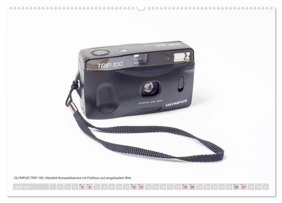 Alte und nicht ganz so alte Fotoapparate (CALVENDO Wandkalender 2027)