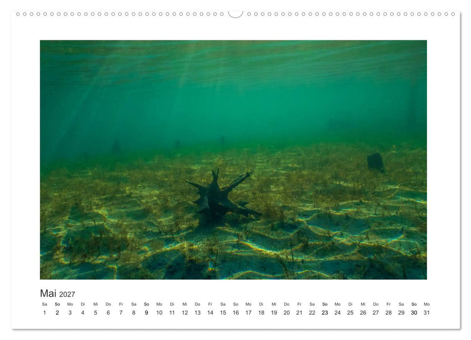 Unter Wasser in Bächen und Flüssen (CALVENDO Premium Wandkalender 2027)