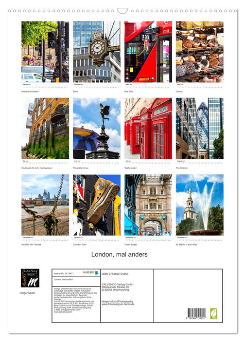 London, mal anders (CALVENDO Wandkalender 2027)