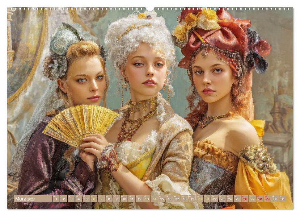 Venedig in bunten Werken - Fiktive Kunstschöpfungen (CALVENDO Premium Wandkalender 2027)