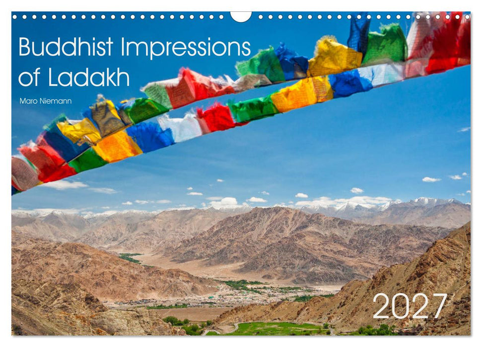 Buddhist Impressions of Ladakh (CALVENDO Monthly Calendar 2027)
