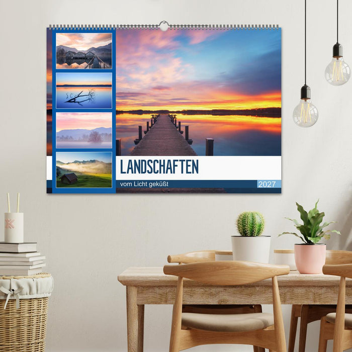 Landschaften vom Licht geküßt (CALVENDO Wandkalender 2027)