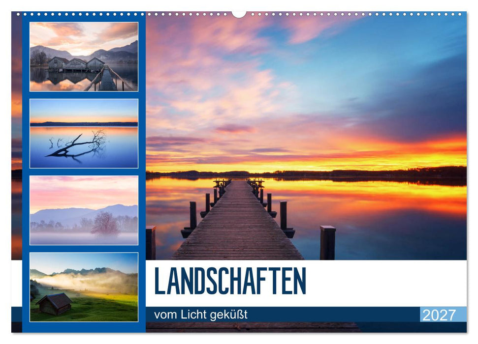 Landschaften vom Licht geküßt (CALVENDO Wandkalender 2027)