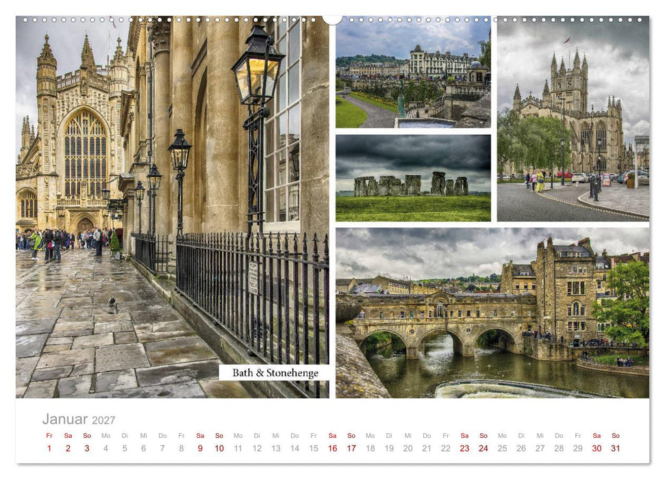 Erlesene Ansichten Britanniens (CALVENDO Premium Wandkalender 2027)