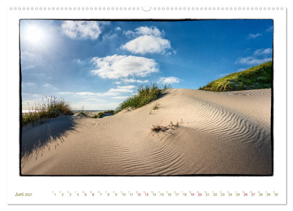 Amrum, inspirierende Landschaft (CALVENDO Wandkalender 2027)