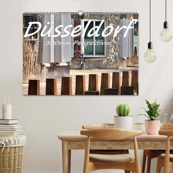Düsseldorf - 300mm Perspektiven (CALVENDO Wandkalender 2027)