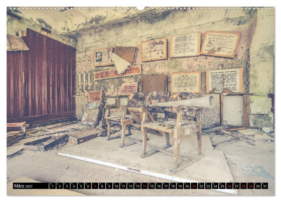 Chernobyl/Prypjat 2027 (CALVENDO Wandkalender 2027)