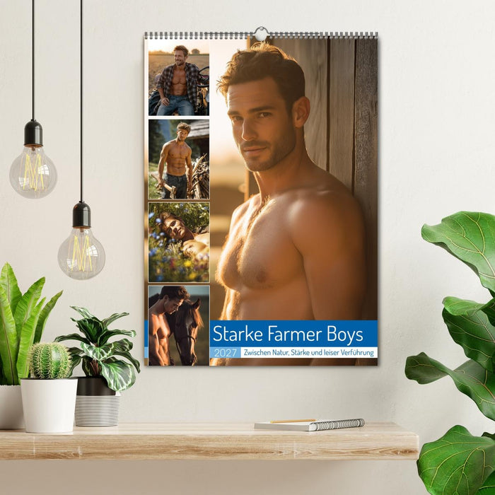Starke Farmer Boys (CALVENDO Wandkalender 2027)