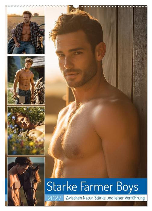 Starke Farmer Boys (CALVENDO Wandkalender 2027)