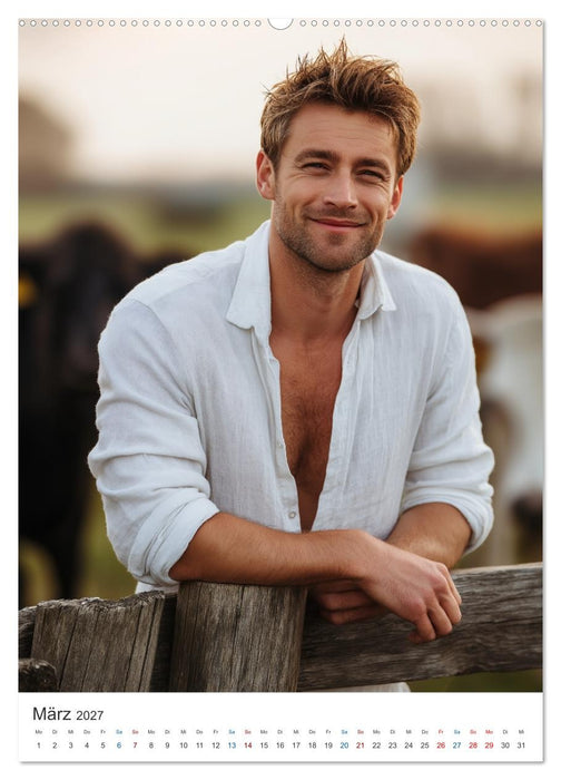 Starke Farmer Boys (CALVENDO Wandkalender 2027)