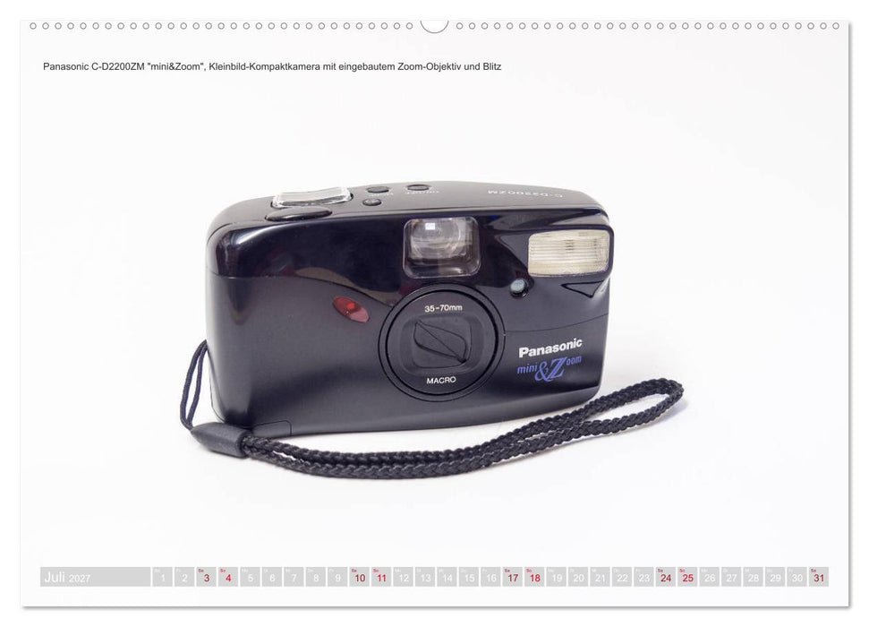 Alte und nicht ganz so alte Fotoapparate (CALVENDO Premium Wandkalender 2027)