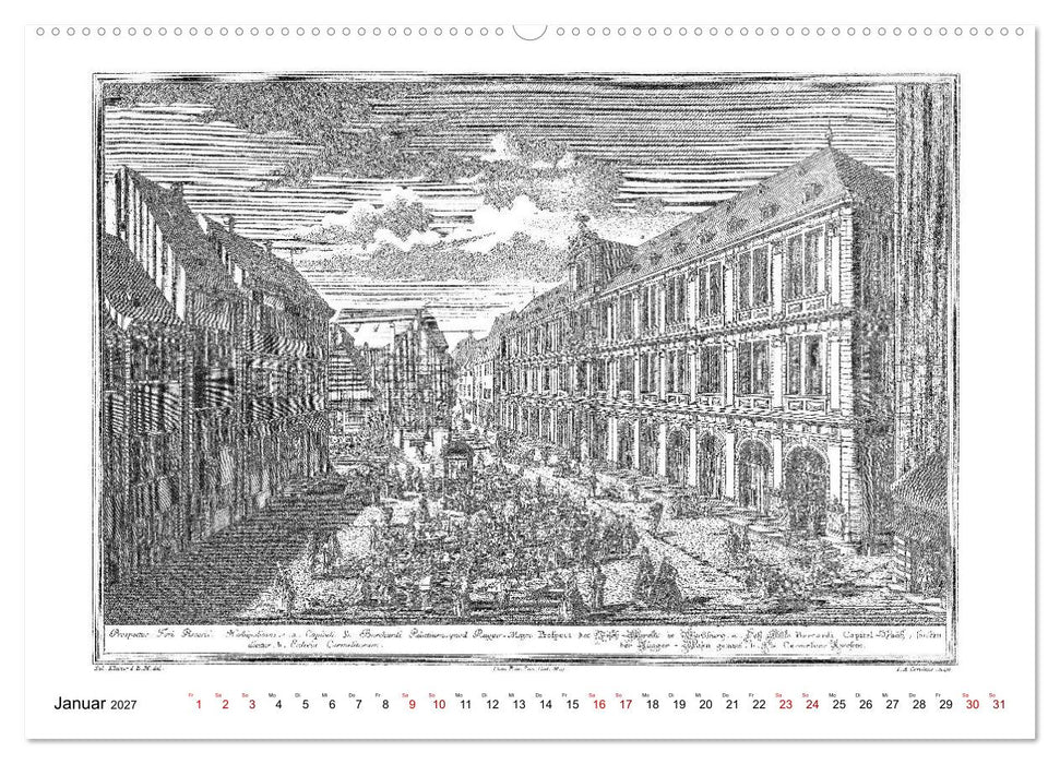 Würzburg in alten Bildern (CALVENDO Wandkalender 2027)