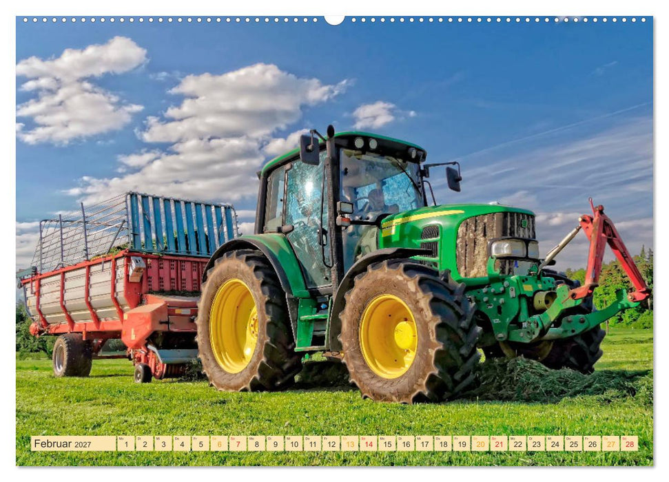 Traktoren - Giganten in der Landwirtschaft (CALVENDO Wandkalender 2027)