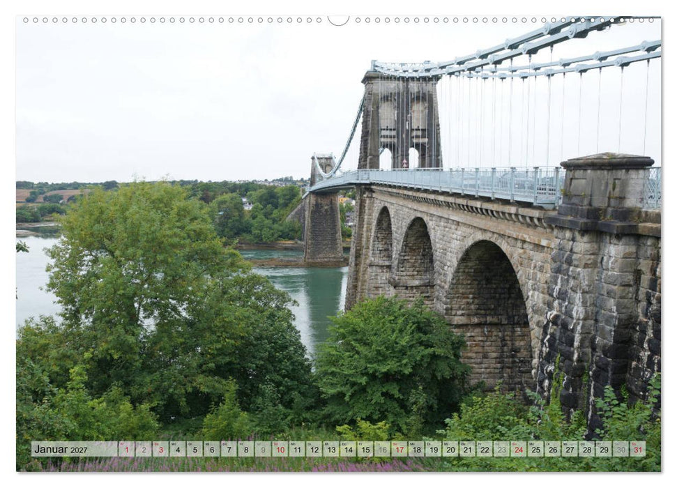 Gogledd Cymru - Nord-Wales (CALVENDO Premium Wandkalender 2027)