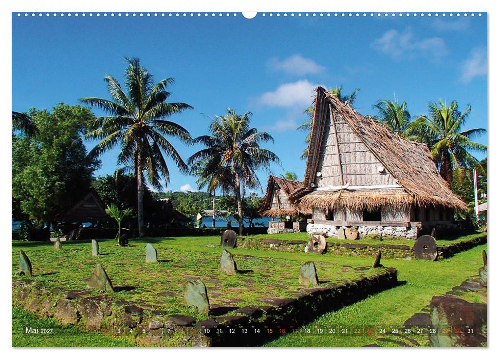 Mikronesien: Yap und Palau (CALVENDO Wandkalender 2027)