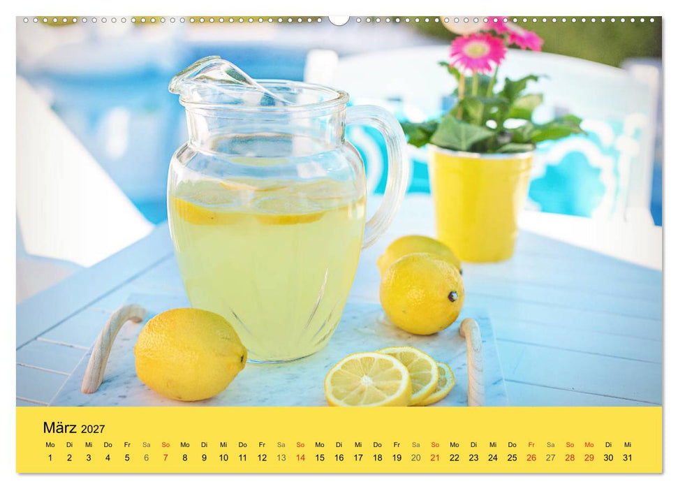 Gibt das Leben dir Zitronen, frag nach Zucker und Gewürzen! (CALVENDO Wandkalender 2027)